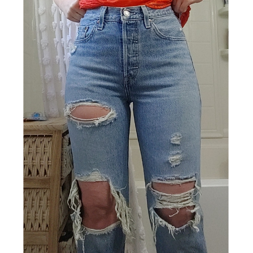 Levi's 501 straight jeans